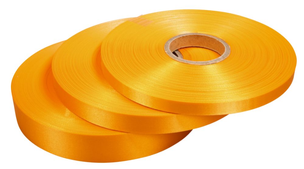 Tygband, Orange, 10 mm x 100 m