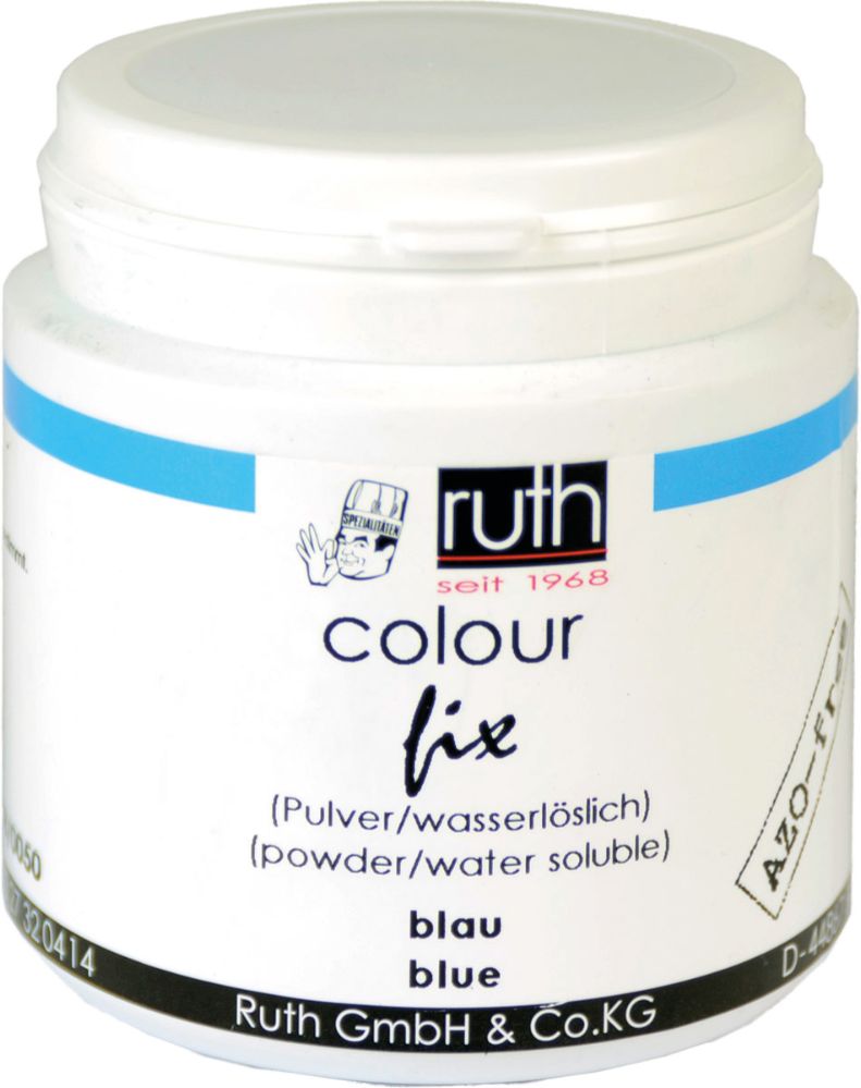 Ruth, pulverfärg vattenlöslig, blå (50 g)