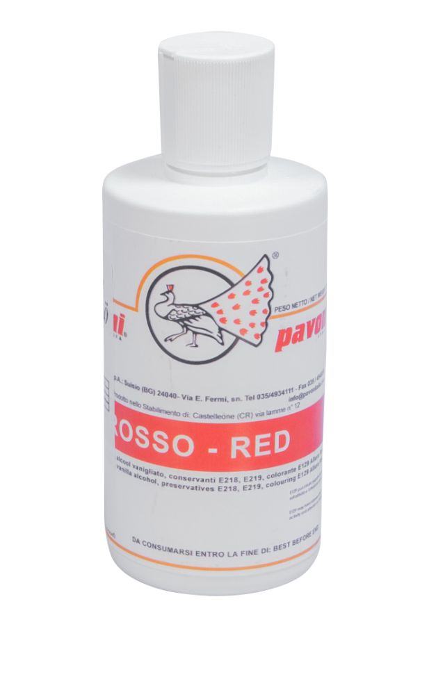 Pavoni, airbrushfärg, röd (250 g)
