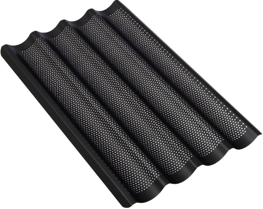 Baguetteplåt 4 fack, 325 x 530 mm