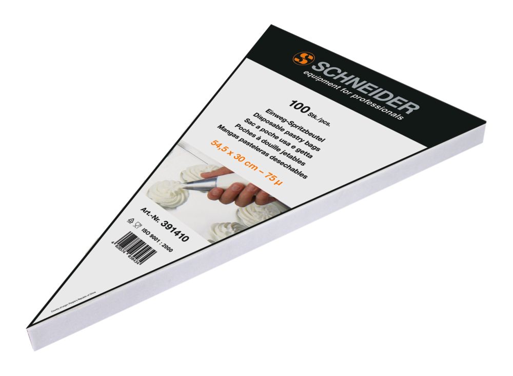 Engångsspritspåsar i buntar – 75 µ, 500 x 280 mm, 100 st