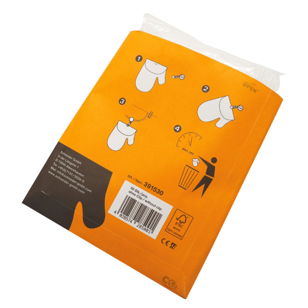 Hygienhandskar LDPE utan klämma, 50 st