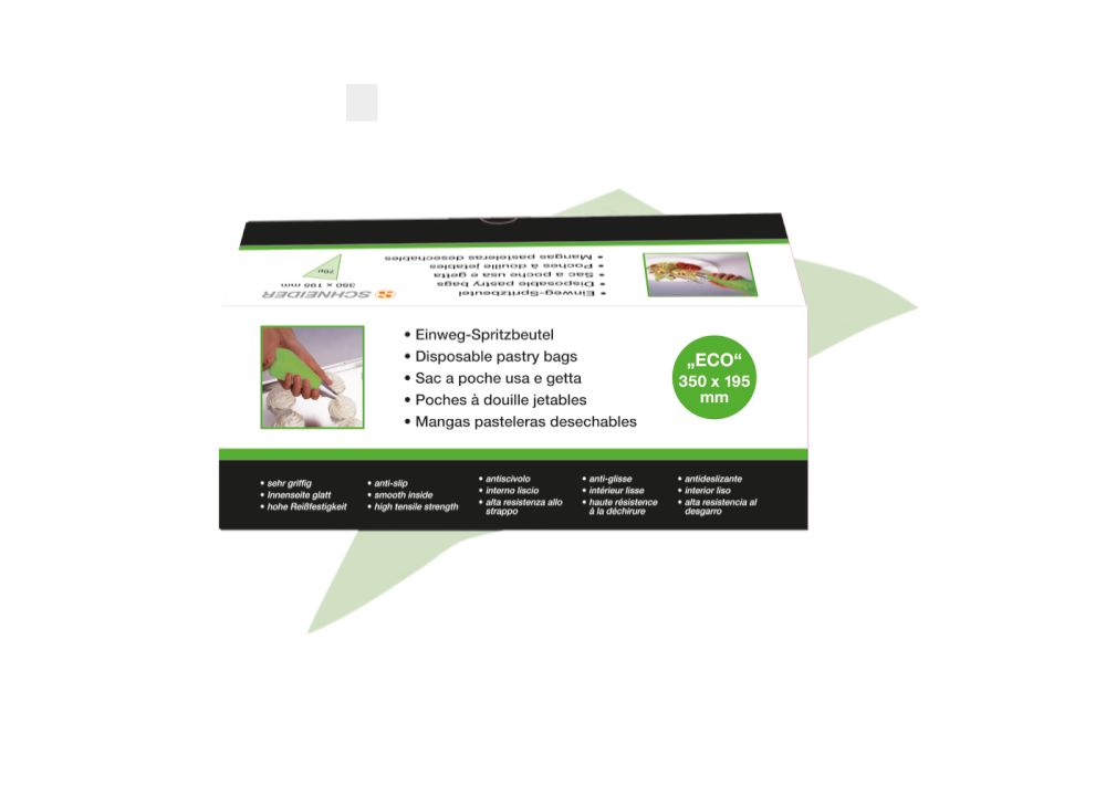 Engångsspritspåse Eco Line, 350 x 195 mm, 100 st