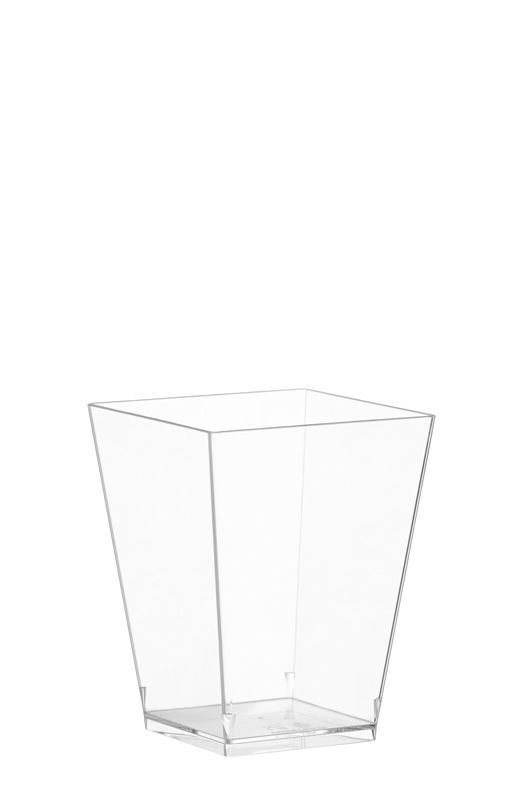 Plastglas, Kova 16, 58x58 mm, h: 76 mm, 16 cl (400 st)