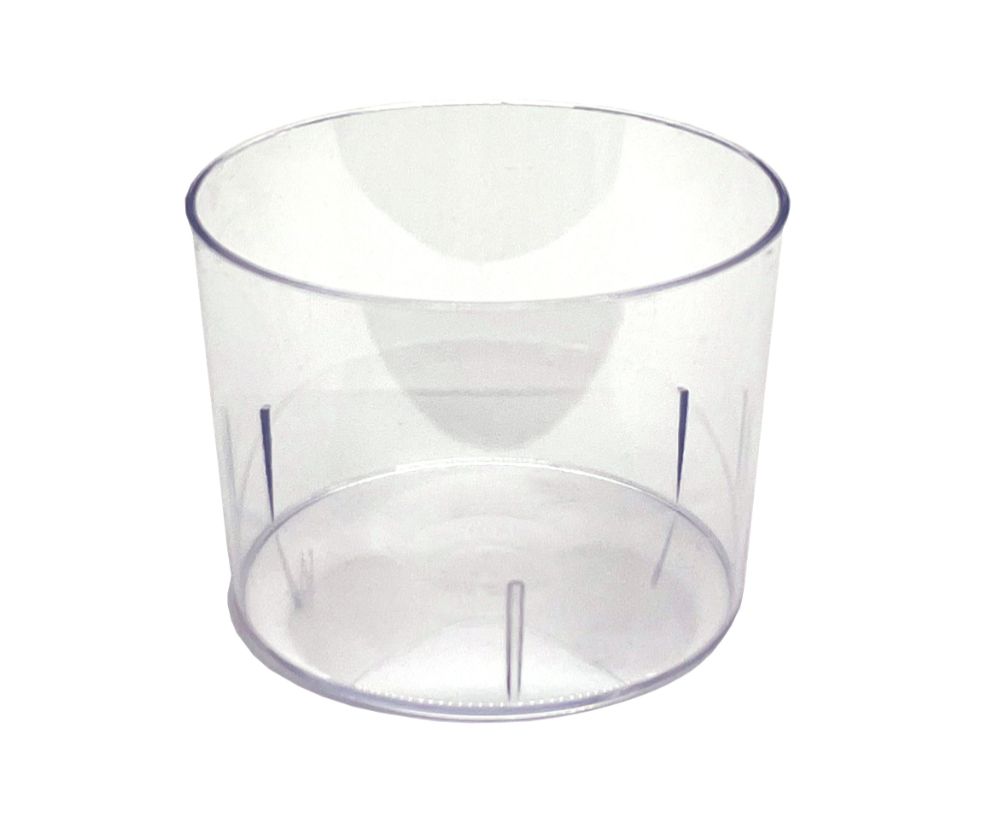 Plastglas, Bodeglass, d: 78 mm, h: 56 mm, 22 cl (300 st)