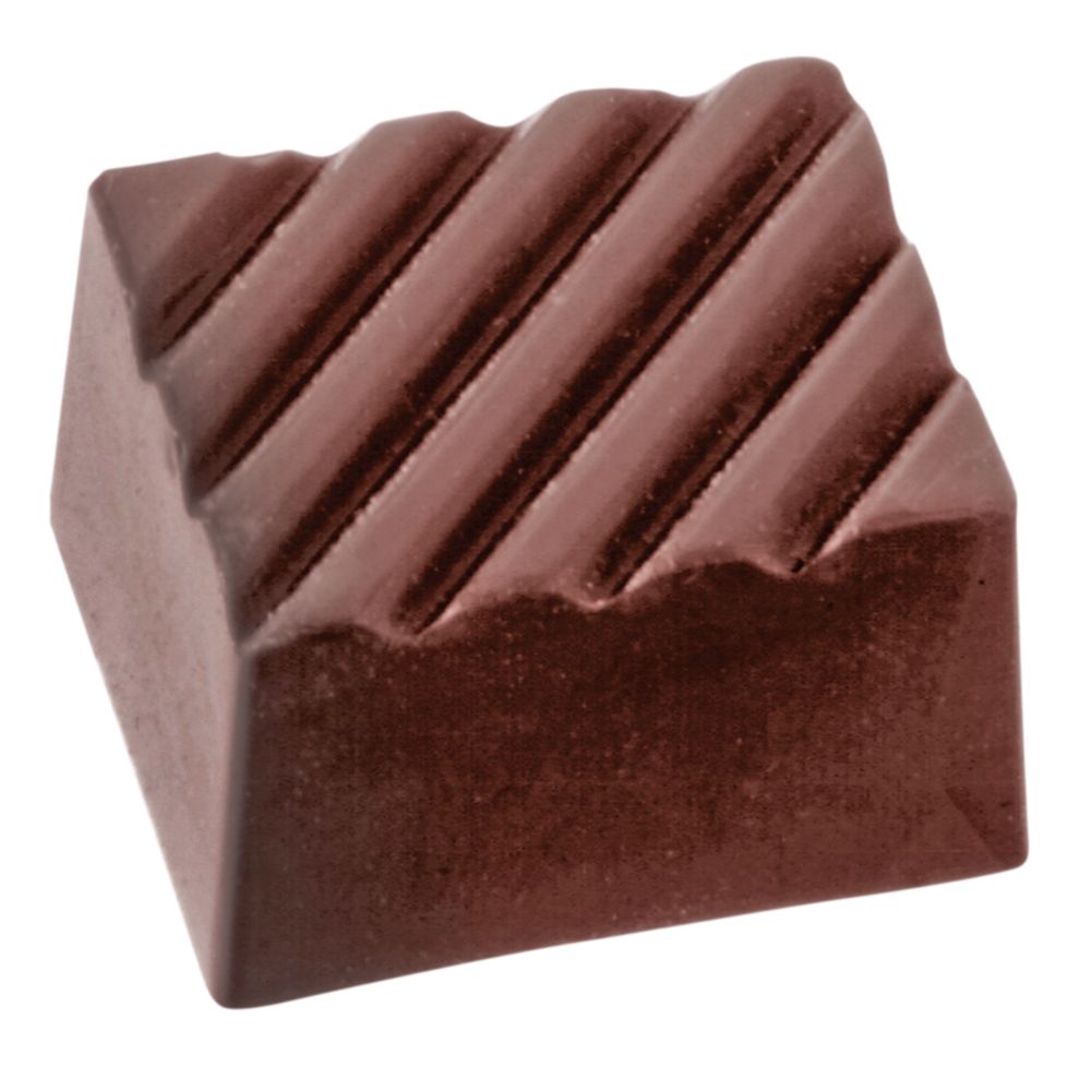 Chokladform 275×135 mm – Praliner med överdrag, 27 X 22 X 15 mm