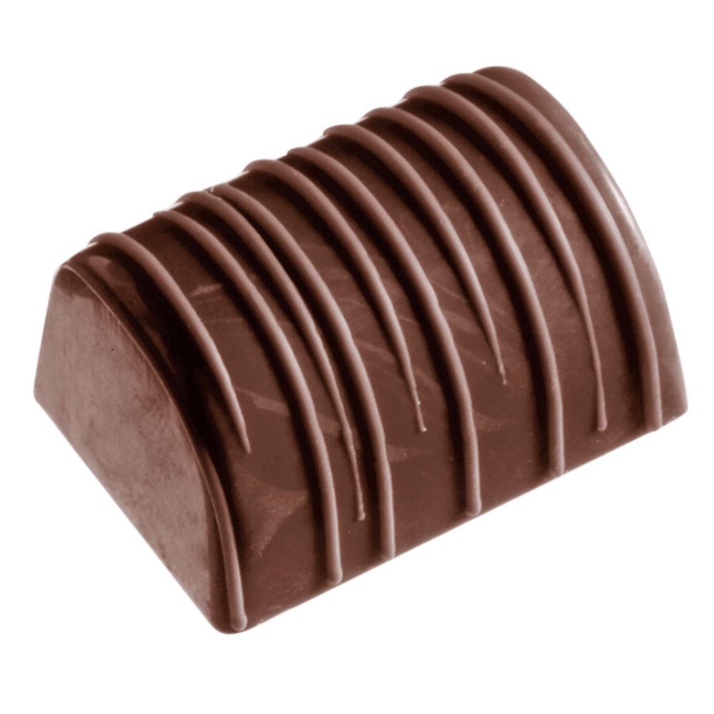 Chokladform 275×135 mm – Praliner med överdrag, 36 X 26 X 18 mm