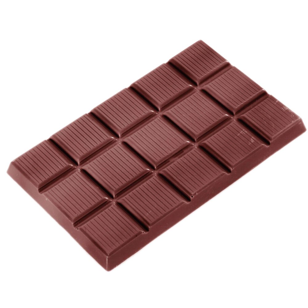 Chokladform 275×135 mm – Pralin och block, 130 x 79 x 9 mm
