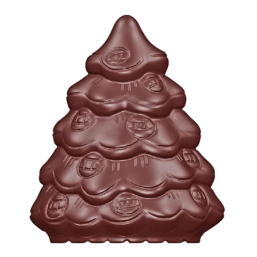 Chokladform 275×135 mm – Jul och nyår, 48  x 40 x 18 mm