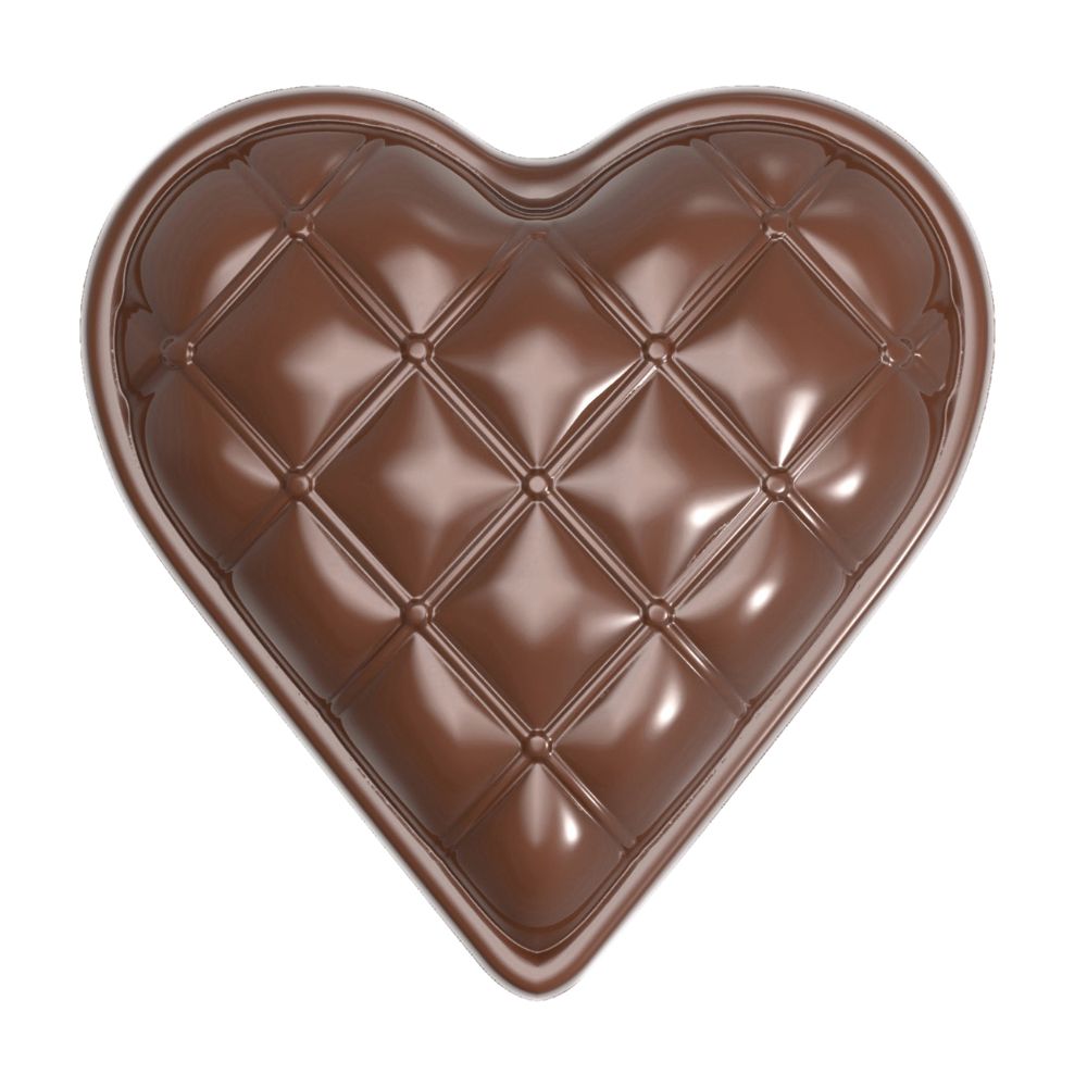 Chokladform 275×135 mm – Alla hjärtans dag, 33 x 33 x 10 mm - hjärta