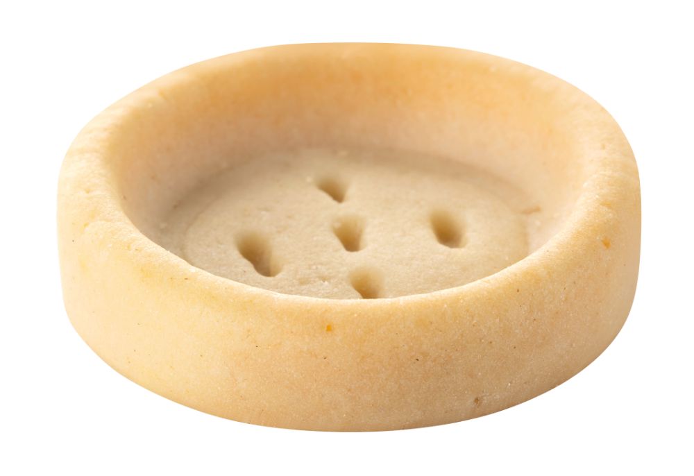 Bakade skal, One-bite, söta, runda, d: ca 30 mm, h: 7 mm (ca 280 st)