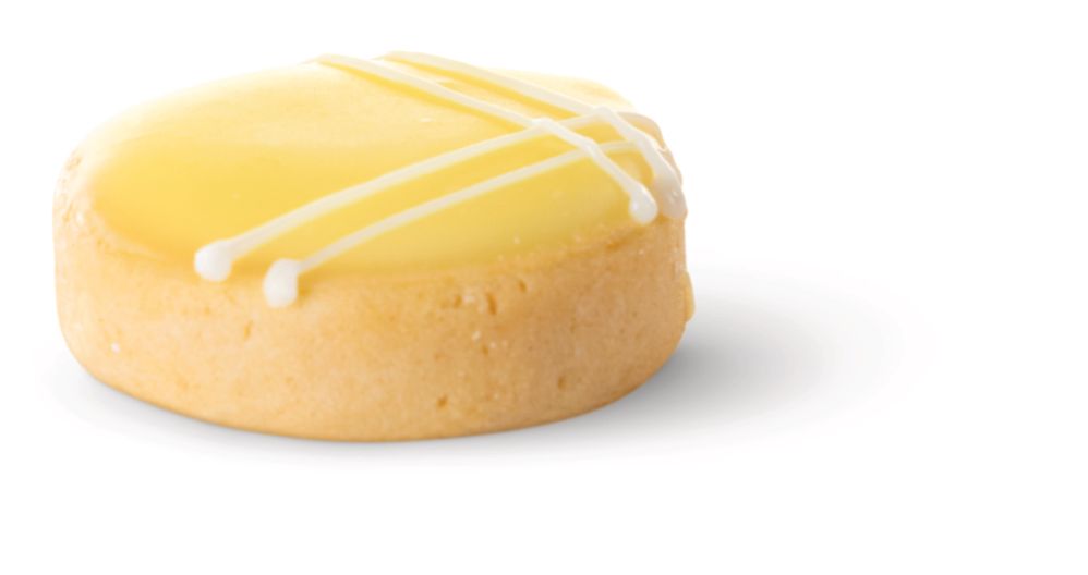 Bakade skal, One-bite, söta, runda, d: ca 30 mm, h: 7 mm (ca 280 st)