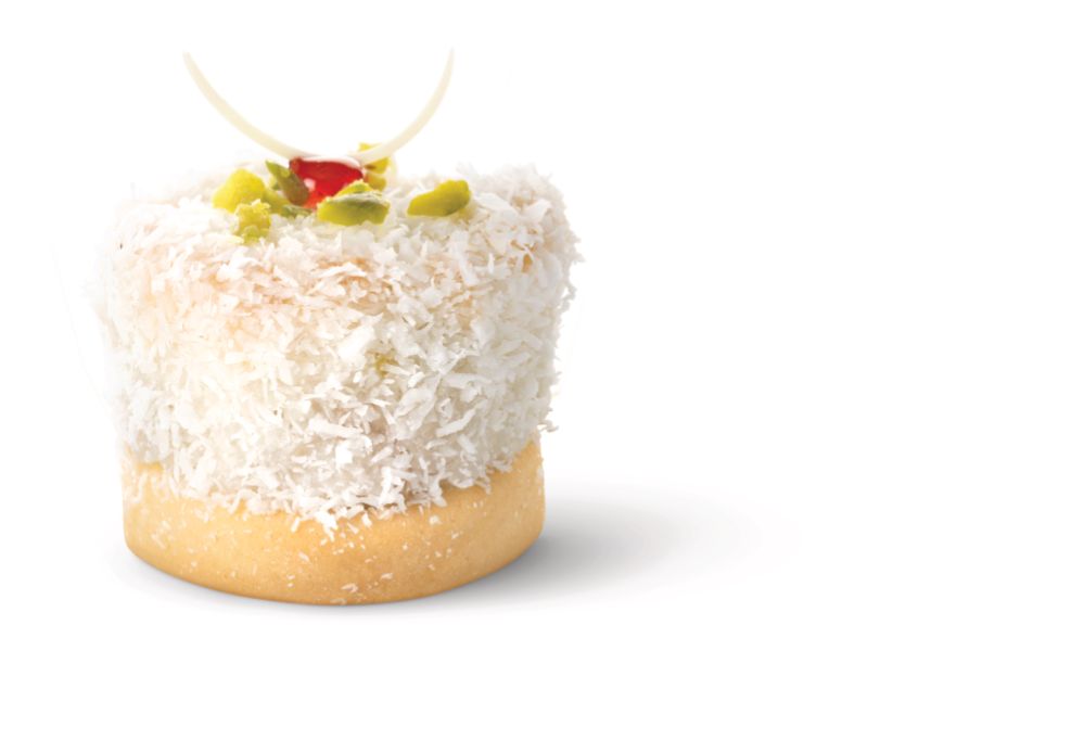 Bakade skal, One-bite, söta, runda, d: ca 30 mm, h: 7 mm (ca 280 st)