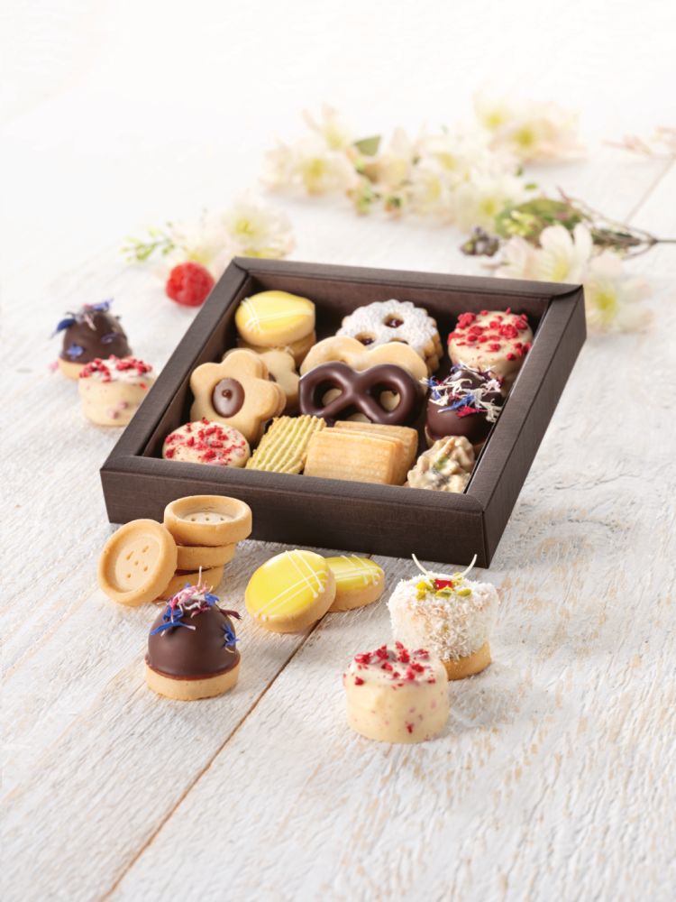 Bakade skal, One-bite, söta, runda, d: ca 30 mm, h: 7 mm (ca 280 st)