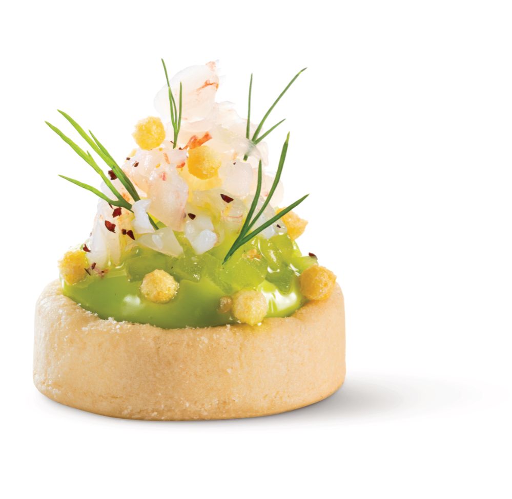 Bakade skal, One-bite, salta, runda, d: ca 30 mm, h: 7 mm (ca 280 st)