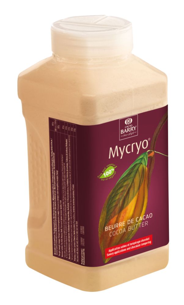 Kakaosmör Mycryo i pulverform, Cacao Barry (550 g)