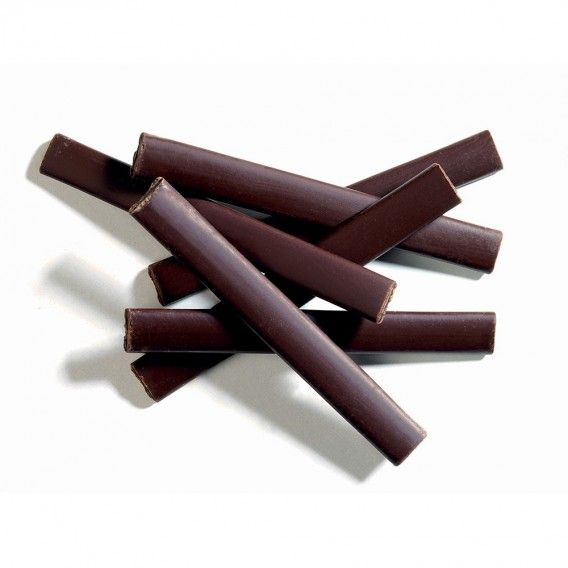 Callebaut, mörk choklad 44 %, bakfasta stänger, 80 mm, 5,3 g (1,6 kg)