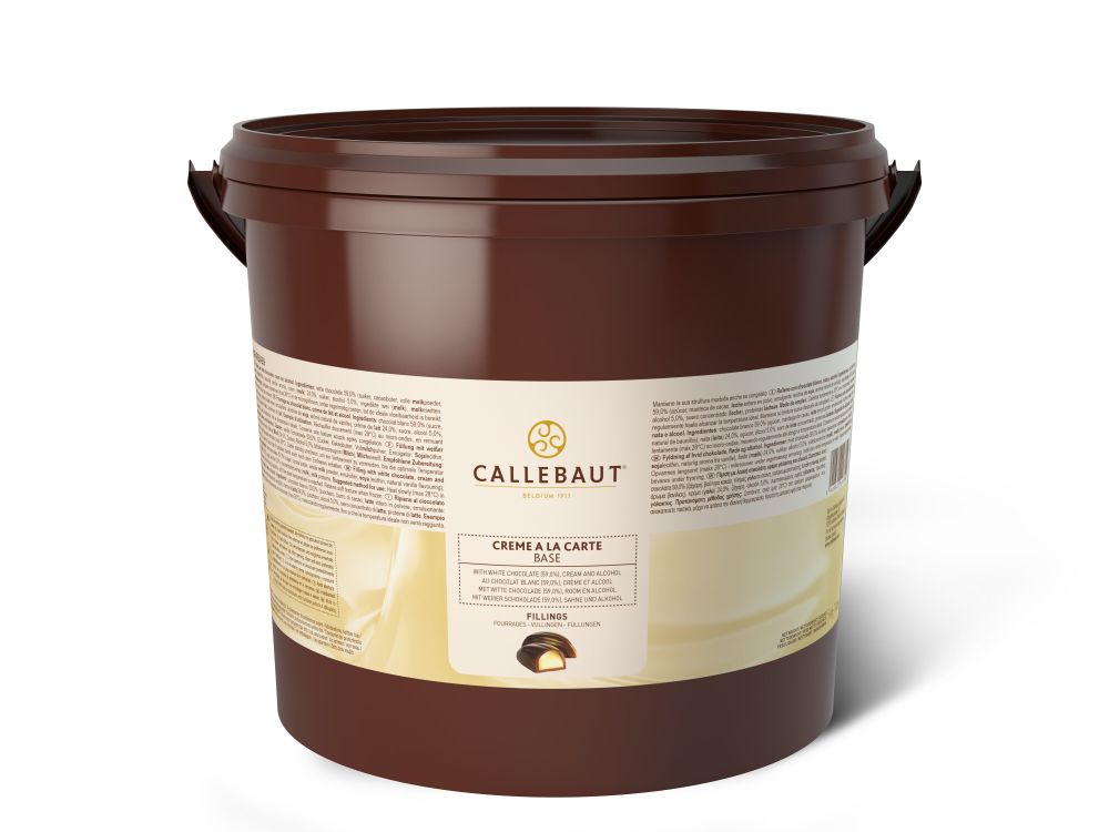 Callebaut, basfyllning, vit choklad (5 kg)