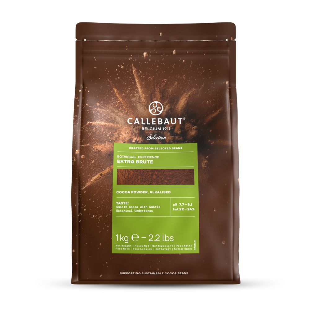 Callebaut, kakaopulver, Botanical Extra Brute (1 kg)