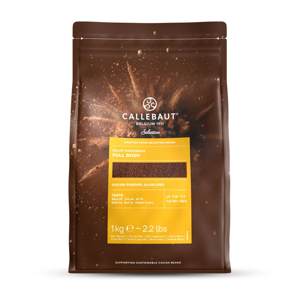 Callebaut, kakaopulver, Velvet Full Body (1 kg)