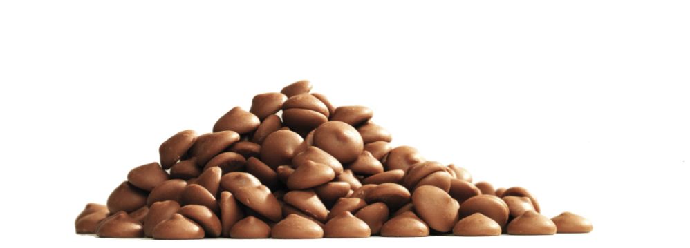 Callebaut, ekologisk mjölkchoklad 35,3 %, pellets (10 kg)