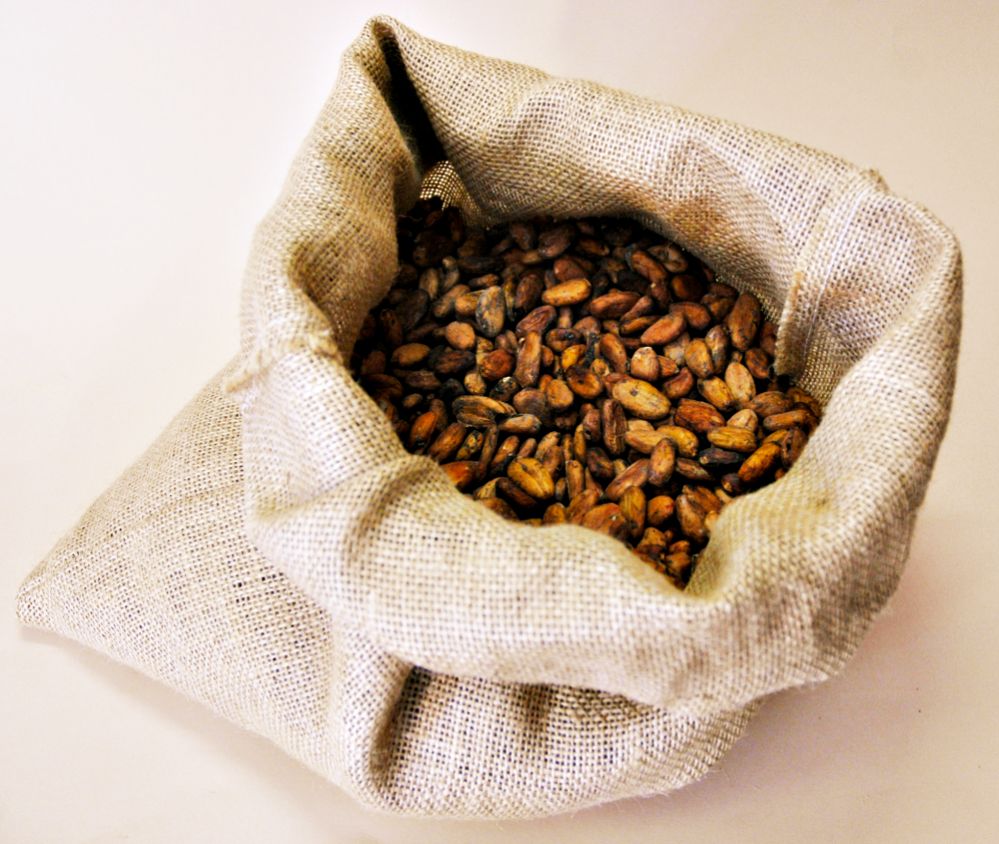 Felchlin, kakaobönor i jutesäck (3 kg)