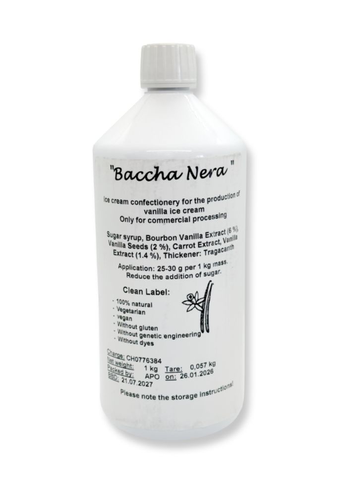 Vaniljpasta, Baccha Nera (1 kg)