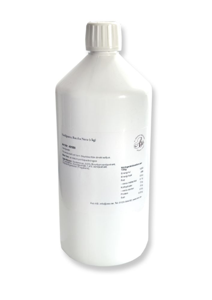 Vaniljpasta, Baccha Nera (1 kg)