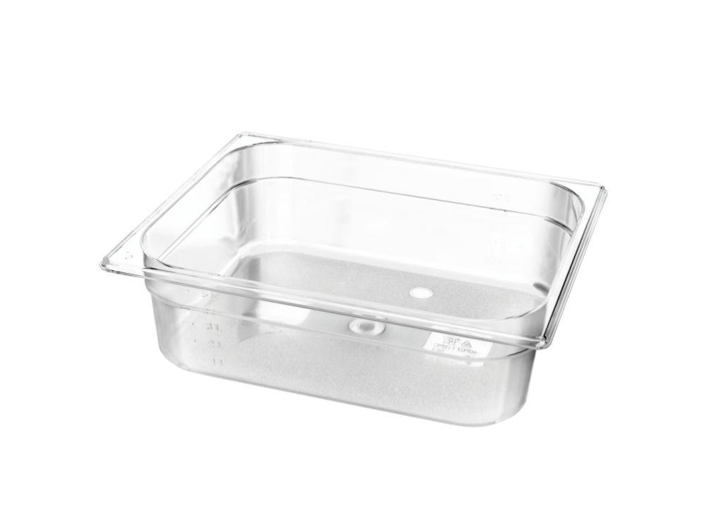 GN-behållare i polykarbonat, GN 1/2 - 100 mm