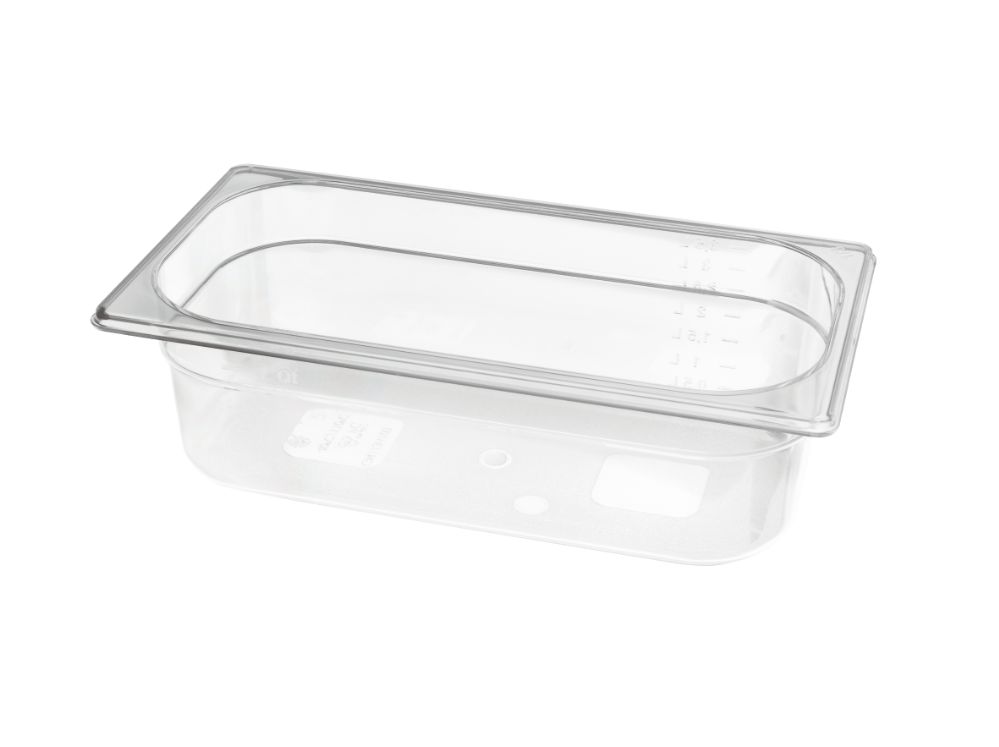 GN-behållare i polykarbonat, GN 1/3 - 100 mm