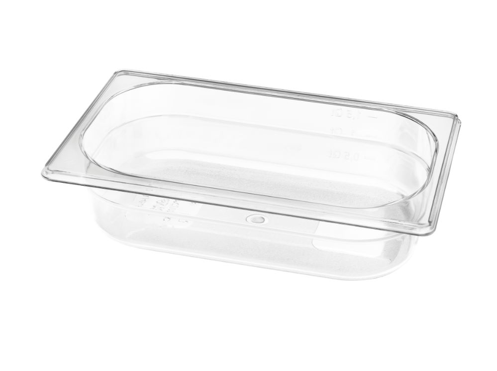 GN-behållare i polykarbonat, GN 1/4 - 65 mm