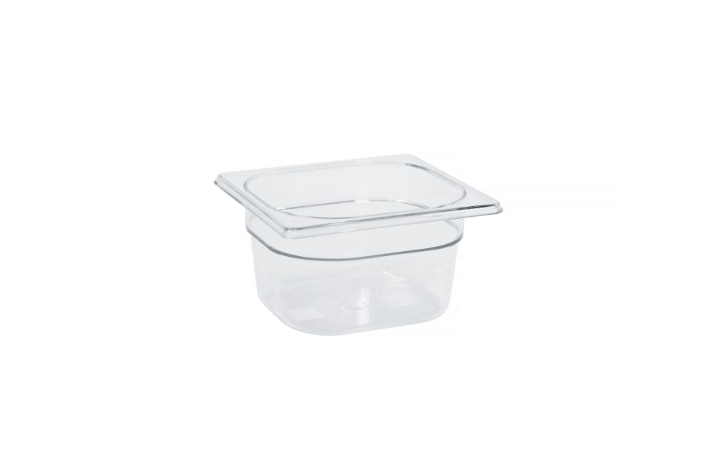 GN-behållare i polykarbonat, GN 1/6 - 100 mm