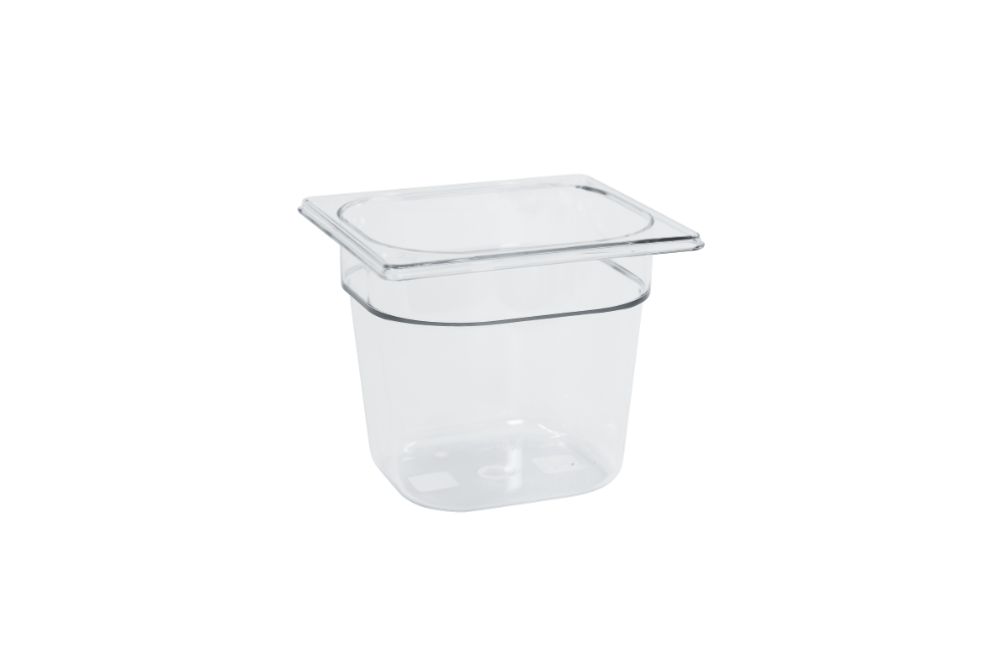 GN-behållare i polykarbonat, GN 1/6 - 150 mm