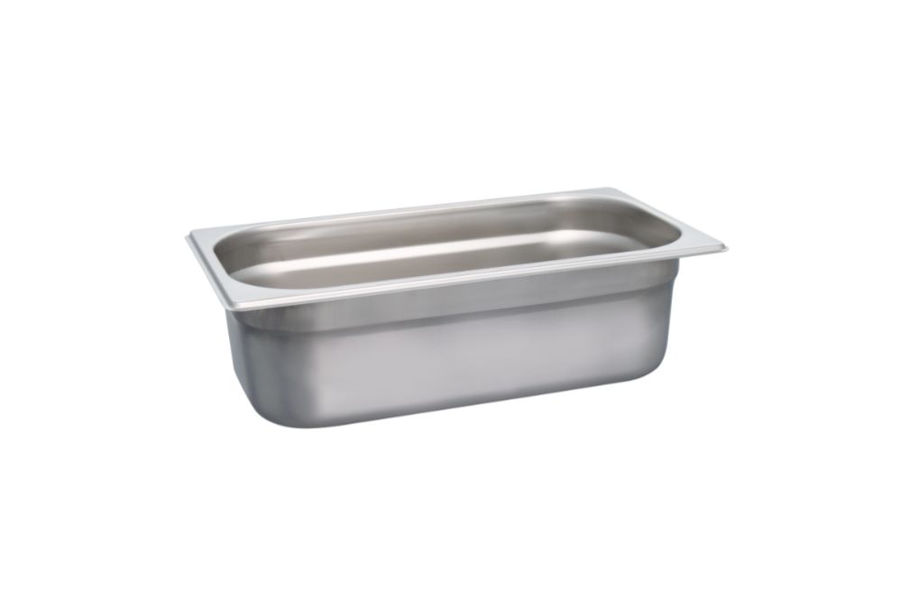 GN-behållare i rostfritt stål, GN 1/3 - 100 mm