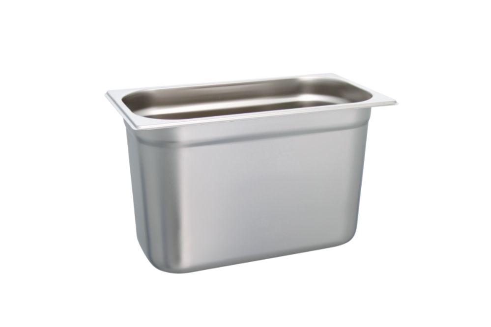 GN-behållare i rostfritt stål, GN 1/3 - 200 mm