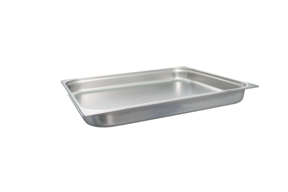 GN-behållare i rostfritt stål, GN 2/1 - 65 mm