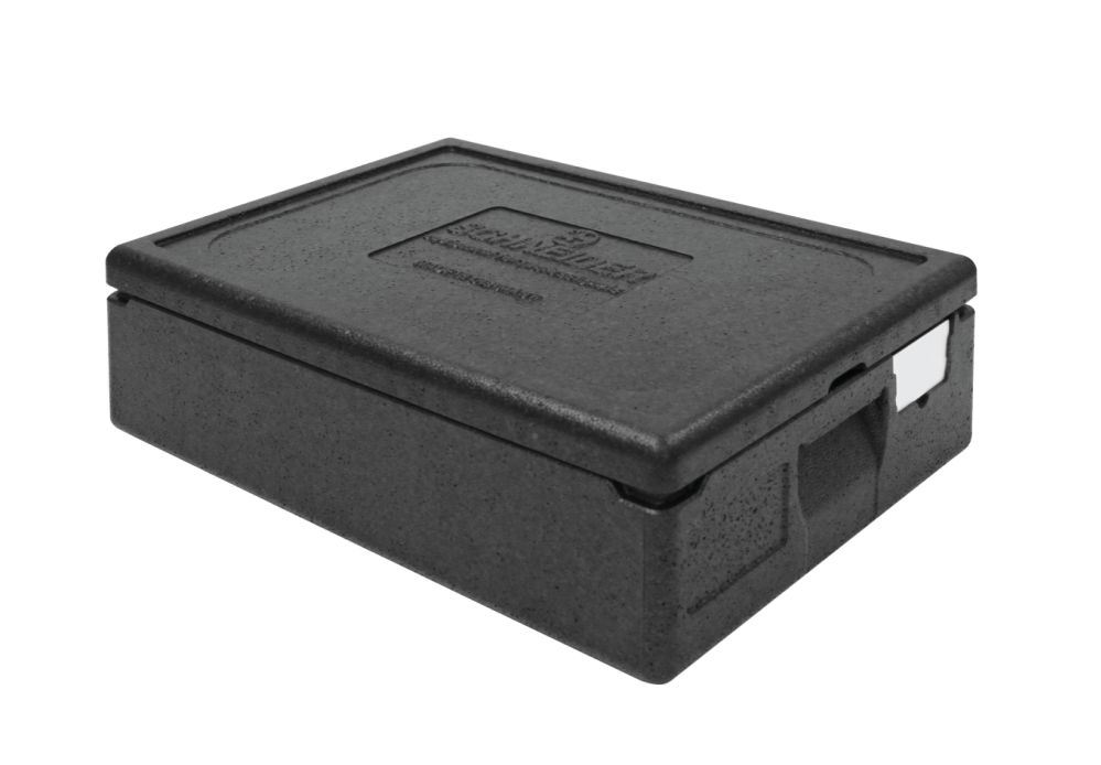 Transportbox med lock, GN 1/1, 600 x 400 x 180 mm