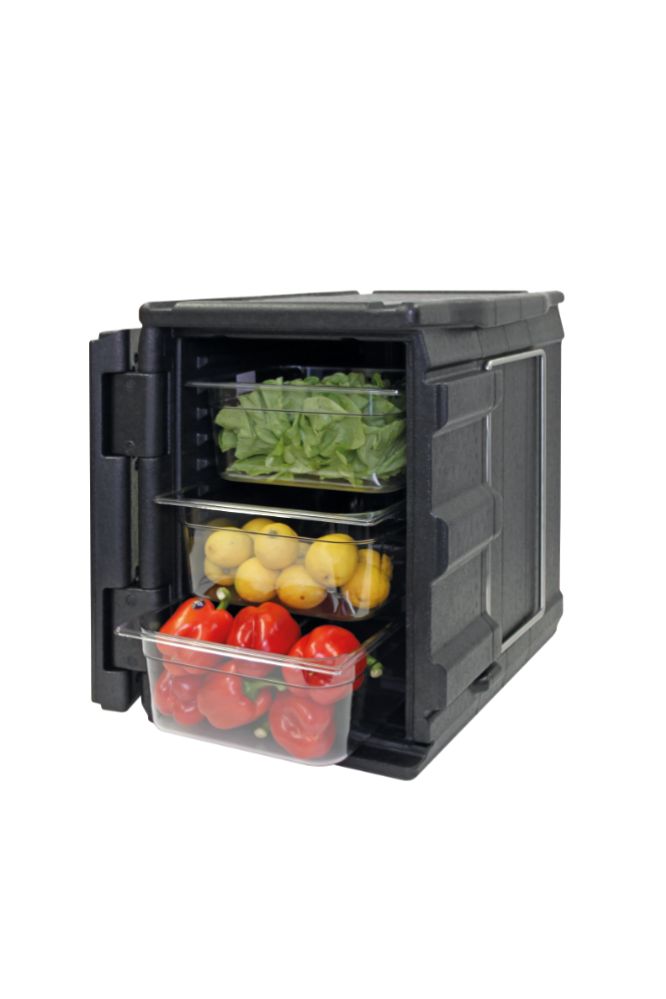 Transportbox, frontöppnad, GN 1/1, 628 x 445 x 625 mm