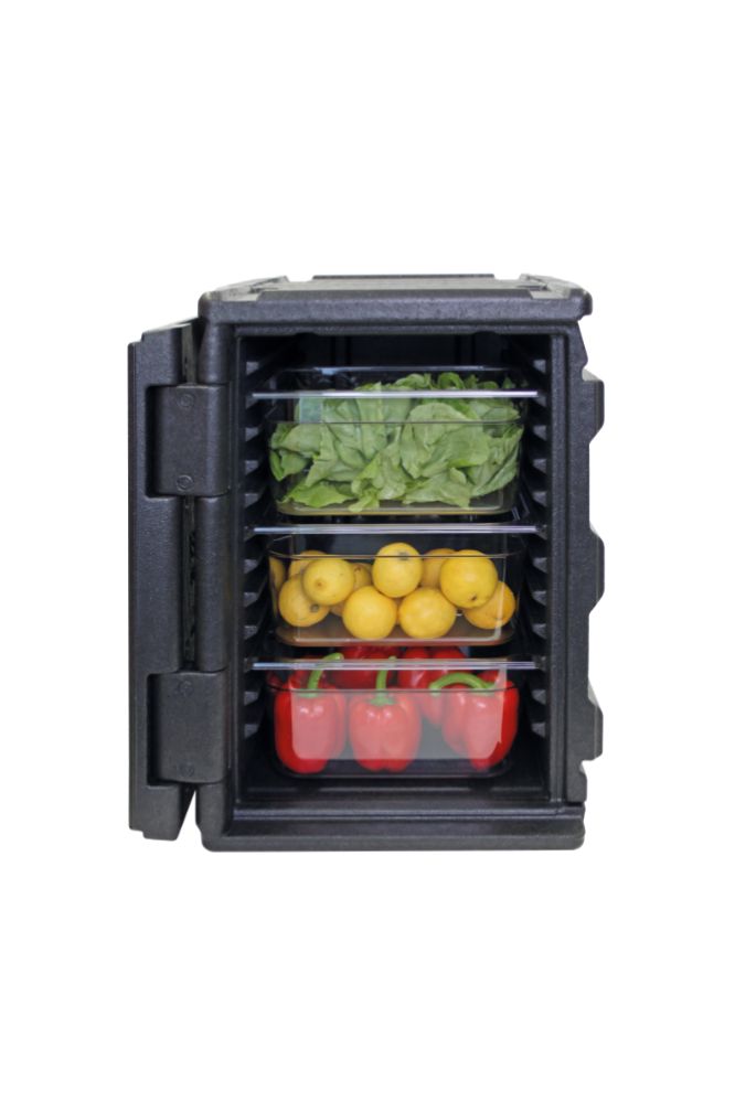 Transportbox, frontöppnad, GN 1/1, 628 x 445 x 625 mm