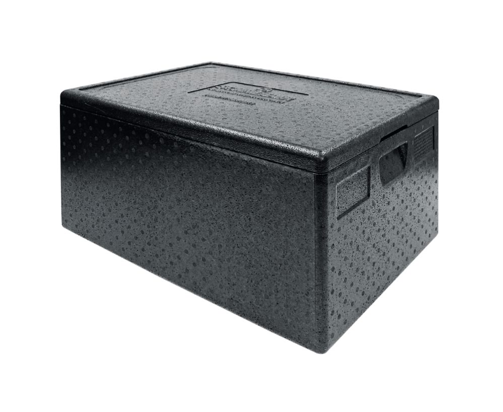 Transportbox med lock – 40 × 60, 685 x 485 x 260 mm