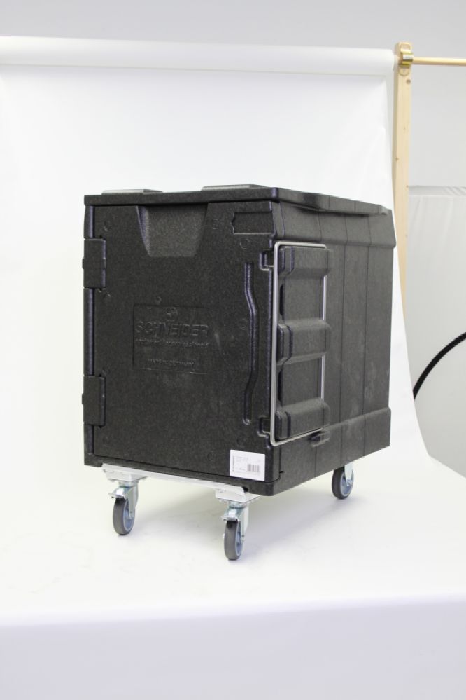 Transportbox, frontöppnad – 40 × 60, 710 x 587 x 685 mm