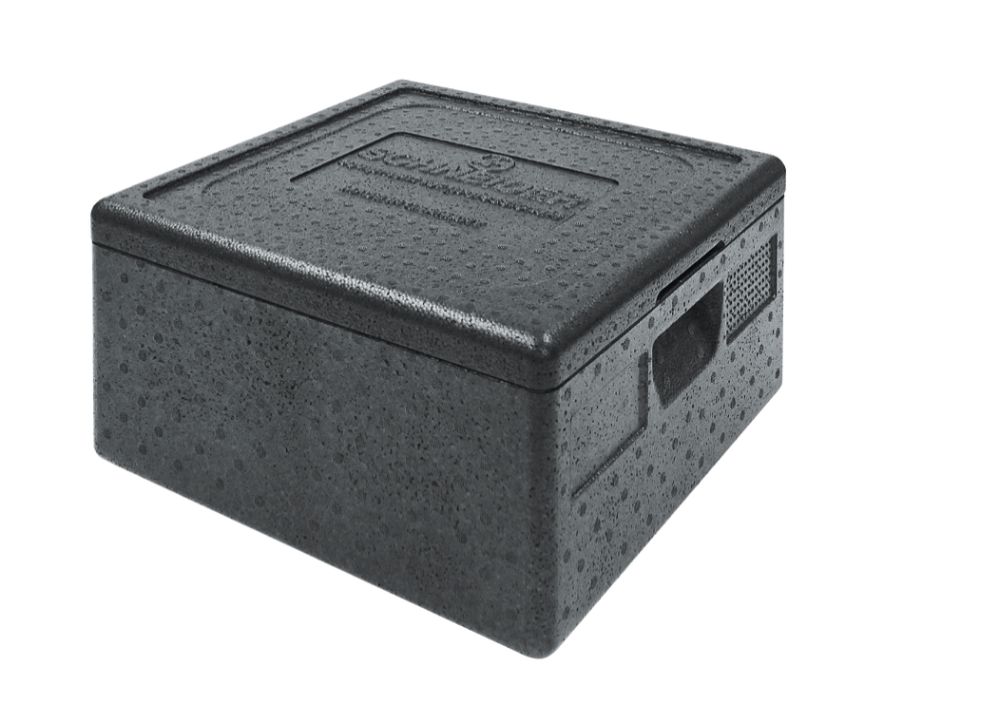 Transportbox för pizza – liten, 410 x 410 x 240 mm