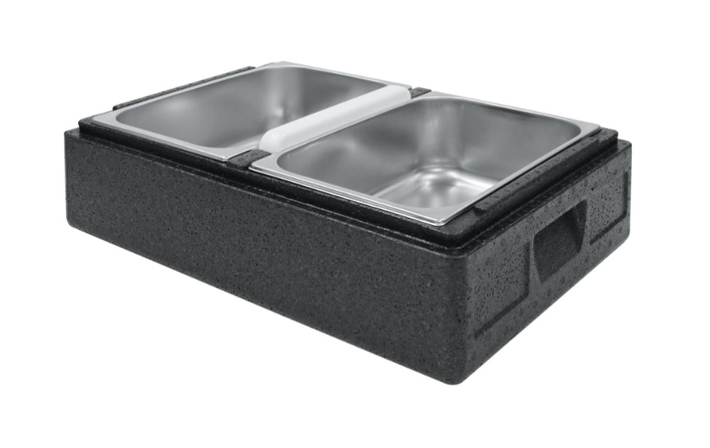 Transportbox för glass, Nr 2, 600 x 400 x 215 mm