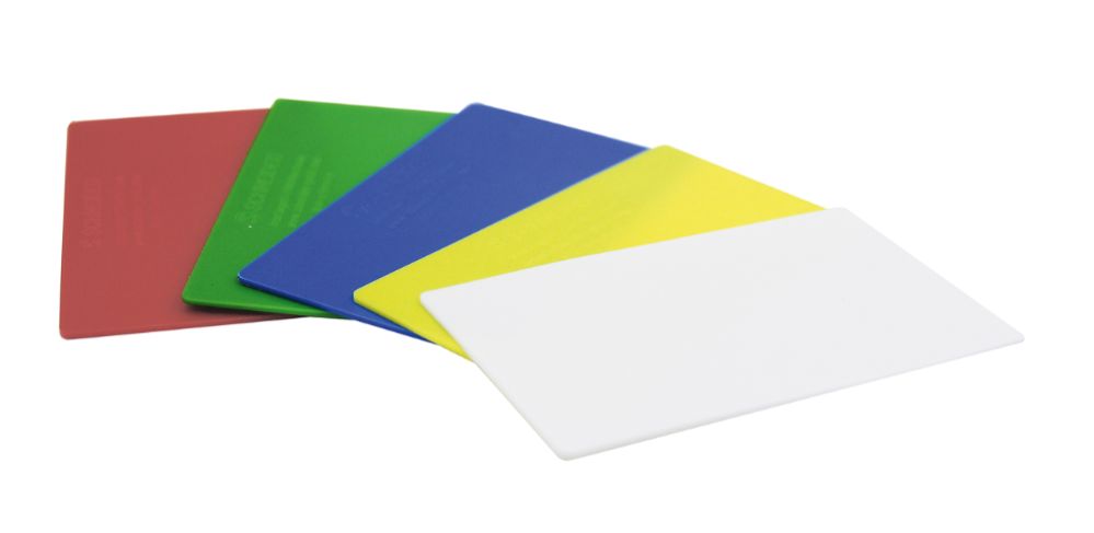 Kortset för inskjutning – 5 färger, 1 set