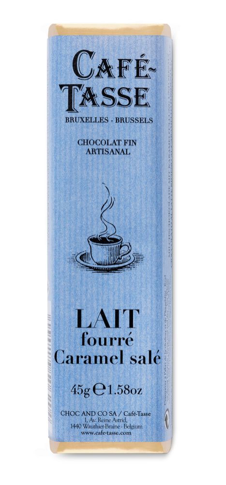 Chokladbit, mjölkchoklad 35 %, salt karamellfyllning, 45 g (15 st)