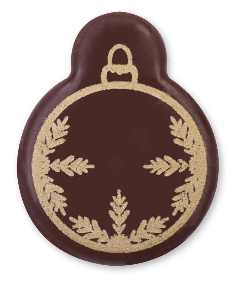 Chokladdekor, julkulor, 36 mm (72 st)