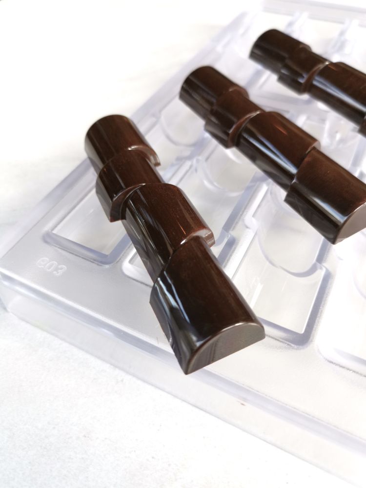 Gjutform för choklad, NO: 603, 31 g, 10 st/form