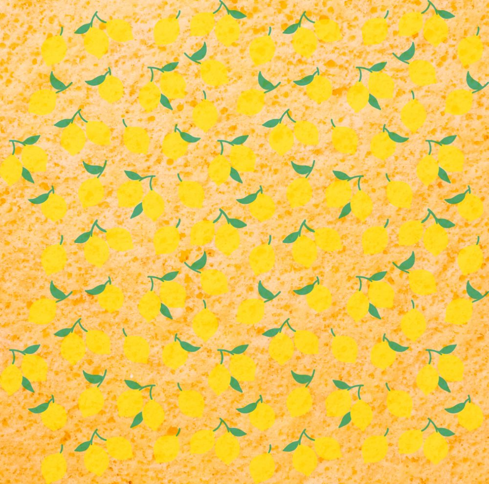 Överföringsark för bakverk, 400x300 mm, citron (12 st)