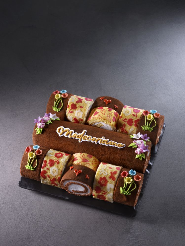 Överföringsark för bakverk, 400x300 mm, jordgubbar (12 st)