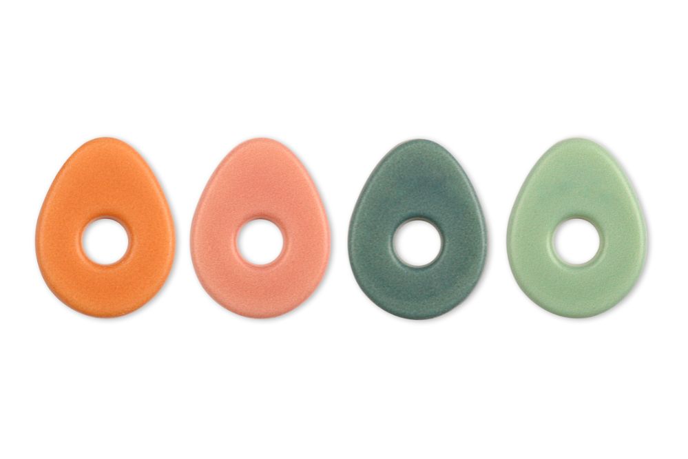 Chokladdekor, ägg, vit choklad, 27x35 mm (72 st)